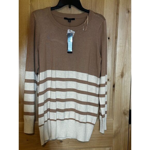 Cyrus Womens Tight Knit Pullover Top, Large  NWT - Picture 1 of 5